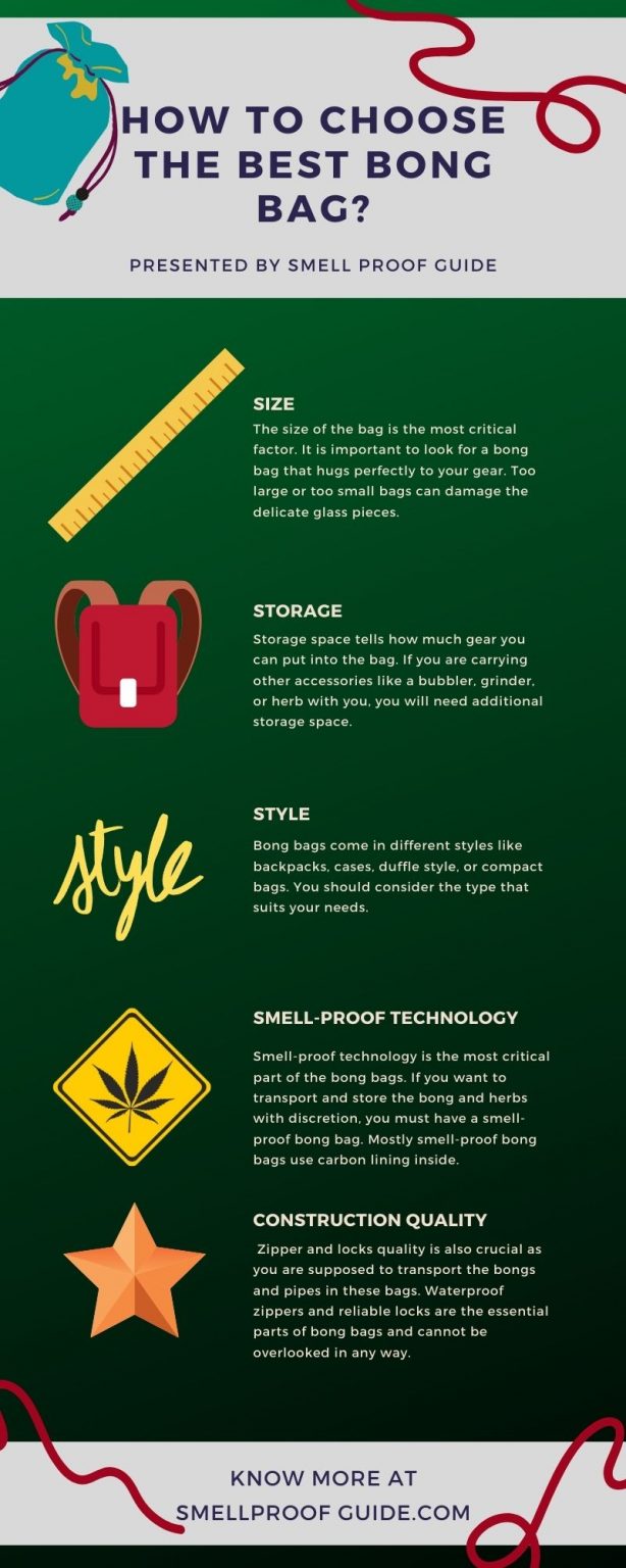 10 Best SmellProof Bong Bags (Portable & Small) 2021